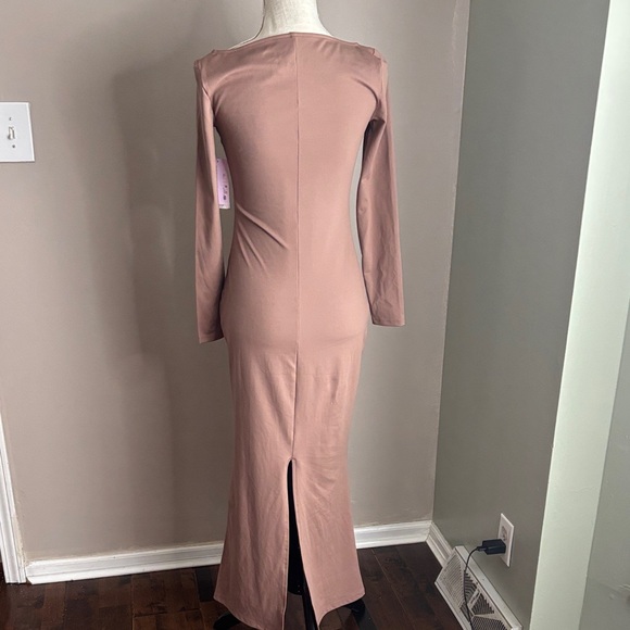 Wild Fable Long Sleeve Mauve Dress - Picture 3 of 7